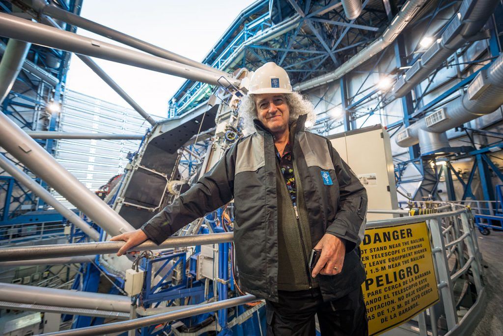 Brian May, celebrity astrophysist