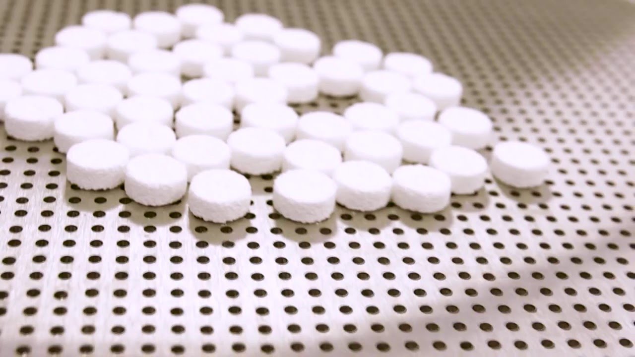 3D printed drug - spritam up close
