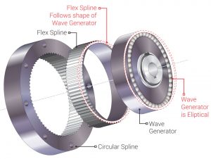 harmonic drive exploded view