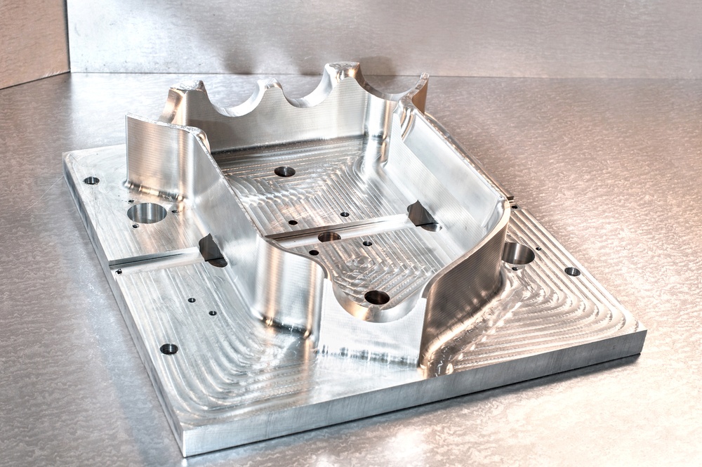 6061-T6 aluminium machined part