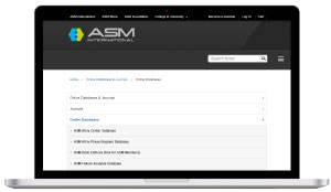 asm international - material database