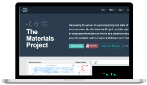 the materials project - material database