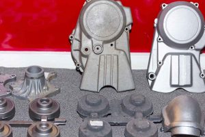 metal parts post shot blasting