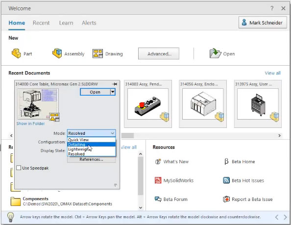 Detailing in SolidWorks 2020