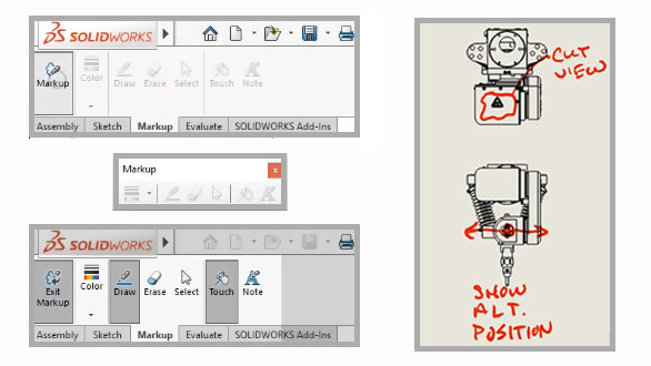 Solidworks 2020 markups