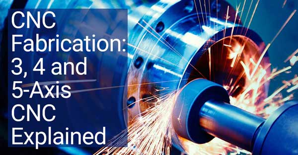 CNC Fabrication: 3, 4 and 5-Axis CNC Explained