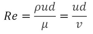 reynolds number formula
