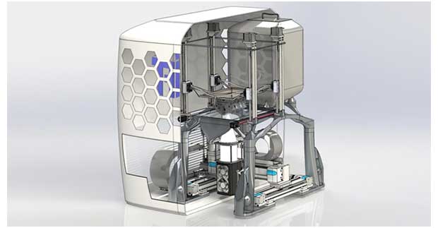 The revolutionary metal 3D printer developed at TU Graz