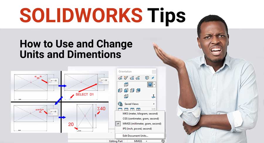 How to change units in Solidworks (tutorial)
