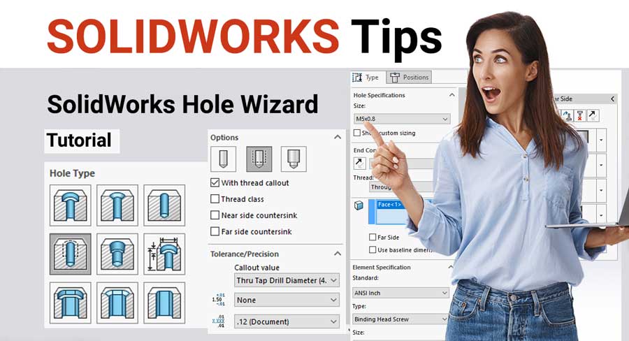 Solidworks hole wizard tutorial