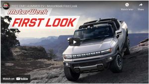 The new GC Hummer EV in an all electric pick-up truck that has a whopping 1,000 horsepower and 11,500 torque!
