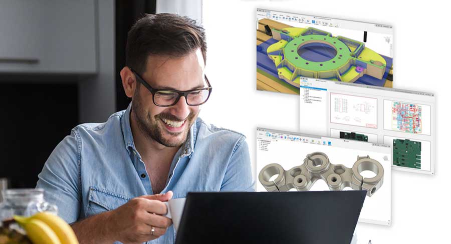 fusion 360 great for working from home