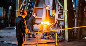 Strain hardening or cold working or work hardening: metal working plant