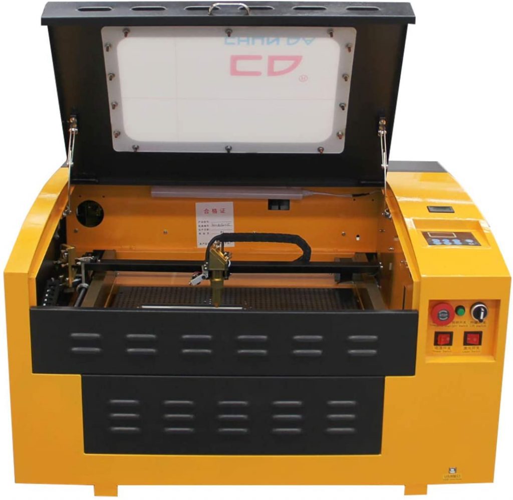 Best Laser engraver: TEN-HIGH CO2 Engraving Machine, 40W 300x400mm Laser Engraving Machine