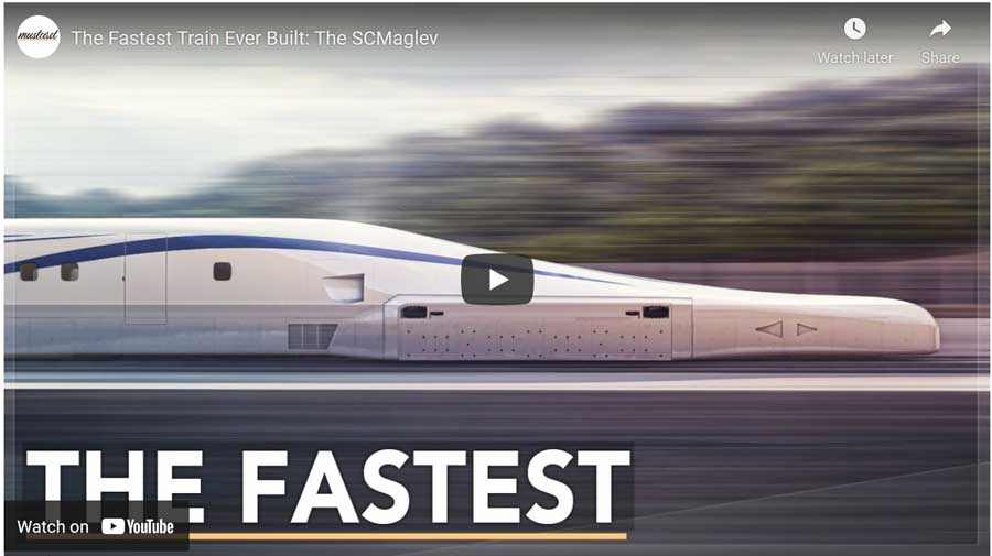 the fastest train ever built