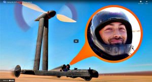 Wind powered vehicle
